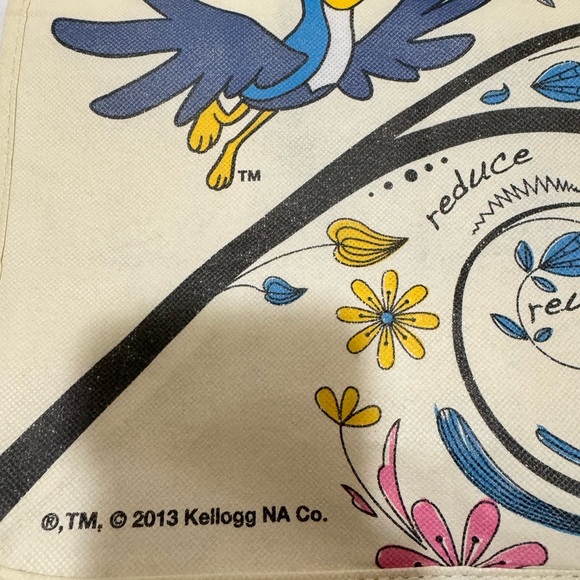 Kellogg's Froot Loops Toucan Sam Tote Bag 2013 Reusable - Picture 3 of 10
